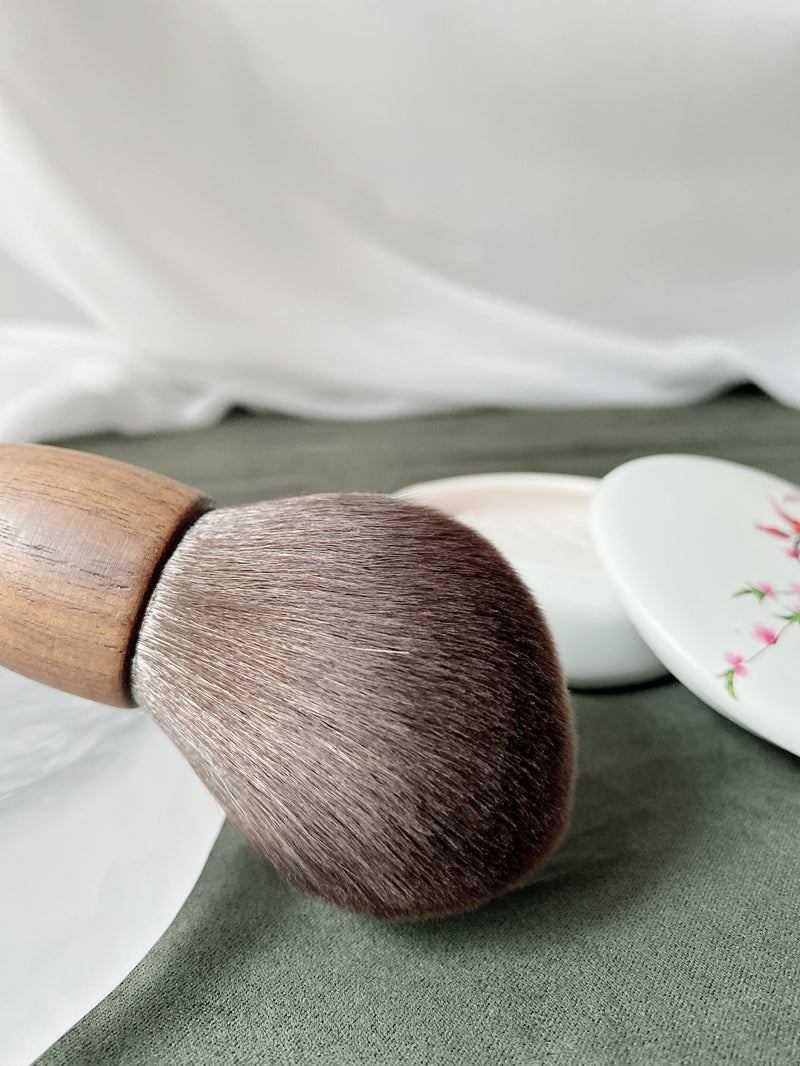 Walnussfaser Make-up-Pinsel