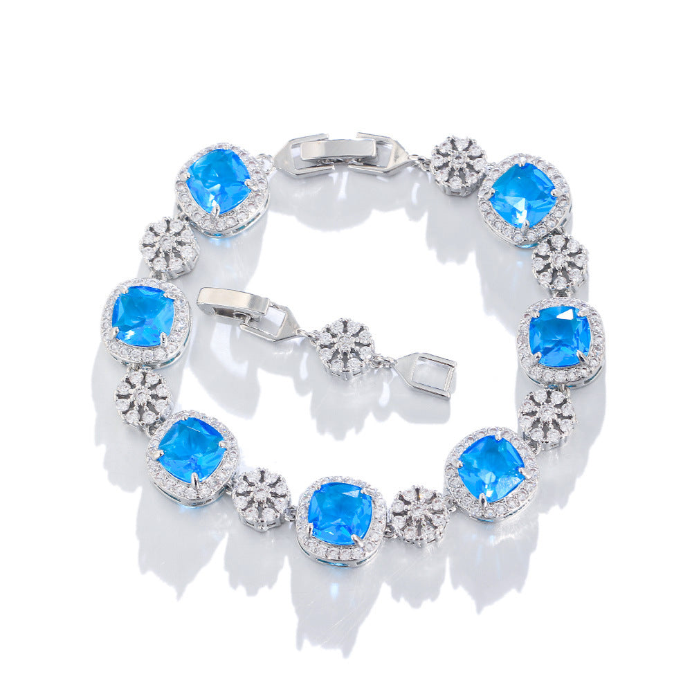 Armband mit farbigen Edelsteinen – Bild 4 | LuxeStyle