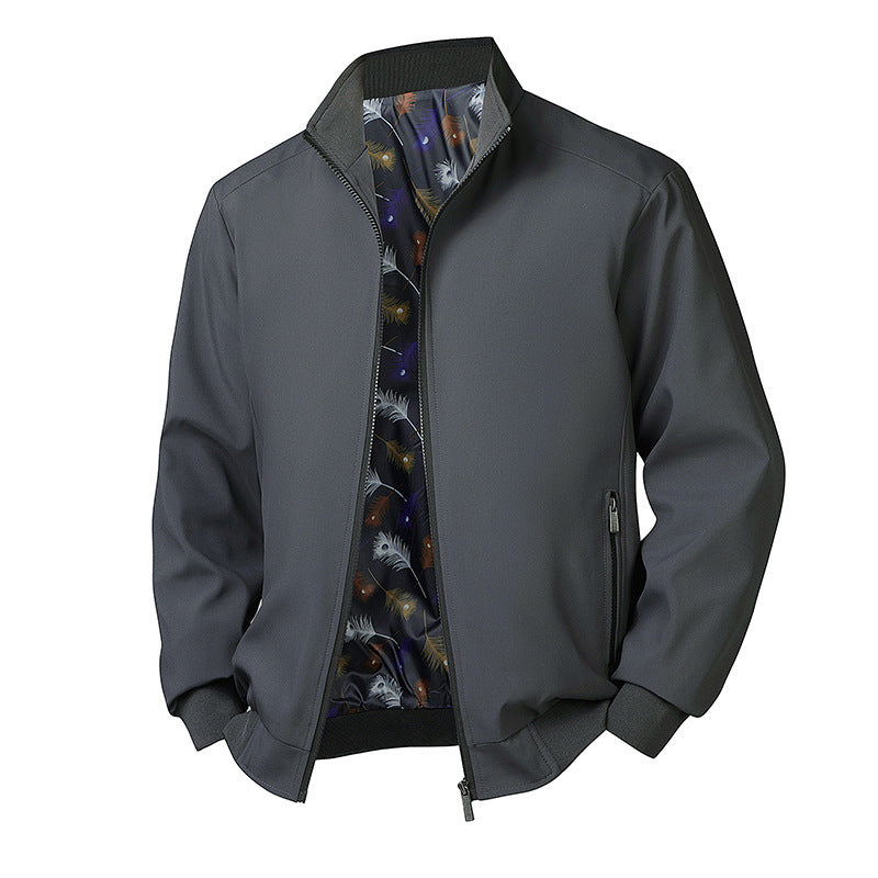 Herren Übergangsjacke mit Stehkragen