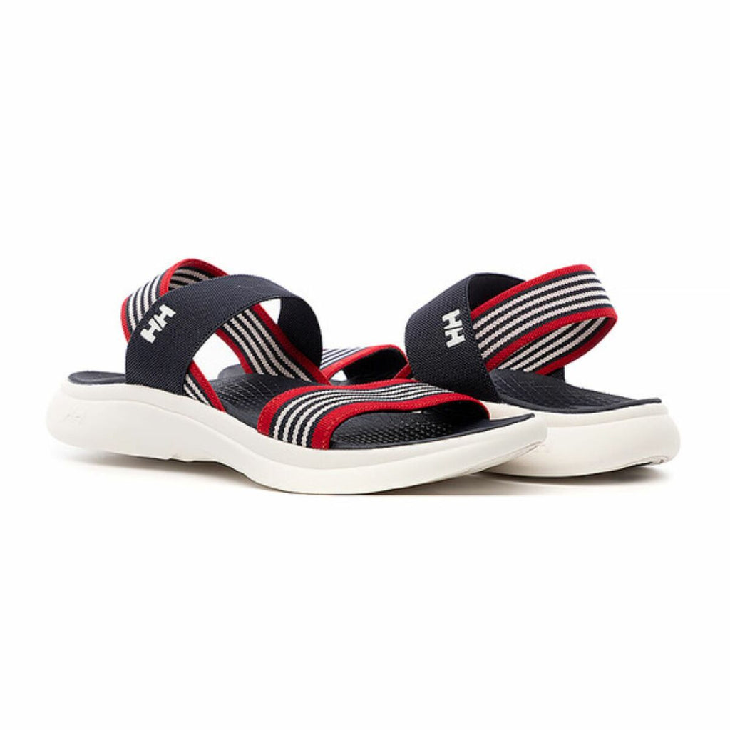 Marineblaue Damensandalen – Stilvoll durch den Sommer.
