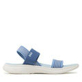 Blaue Damensandalen – Leichtigkeit für warme Tage.