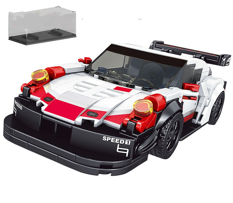 Mini Sportwagen Bausteine mit Vitrine – Bild 8 | LuxeStyle