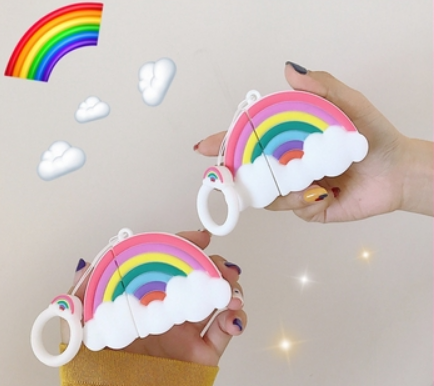 Regenbogen-Hülle für Bluetooth-Kopfhörer – Bild 2 | LuxeStyle