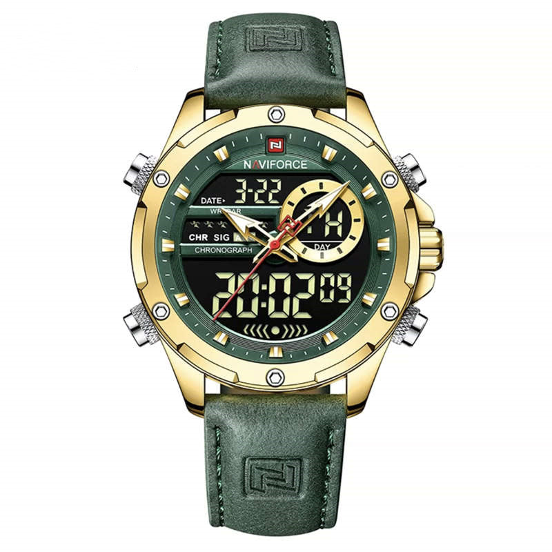 Herren Multifunktionsuhr mit Dual-Display – Bild 6 | LuxeStyle