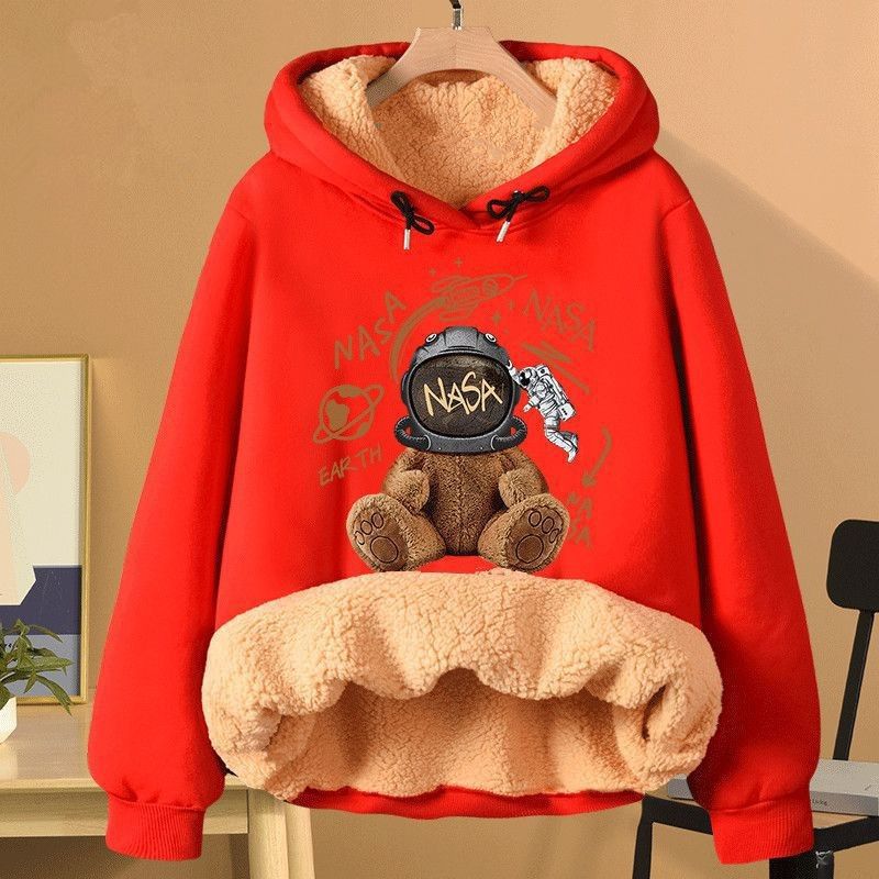 Dicke Lammwoll-Sweatshirt
