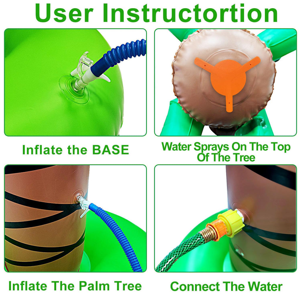 Palmen-Sprinkler Garten