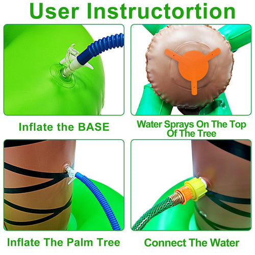 Palmen-Sprinkler Garten
