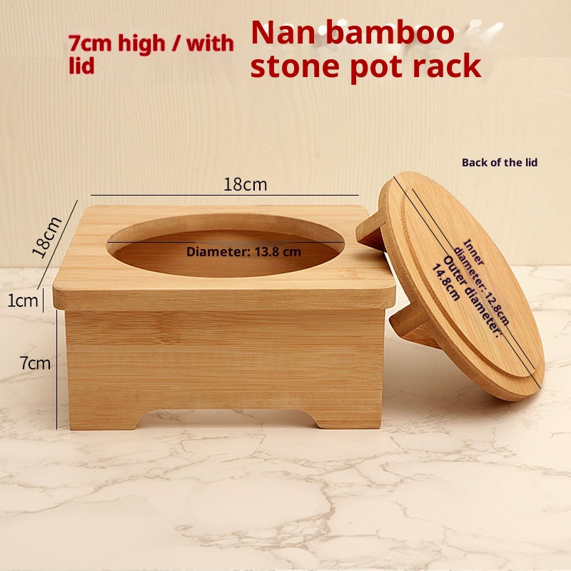 Bibimbap Topfuntersetzer aus Holz – Bild 6 | LuxeStyle