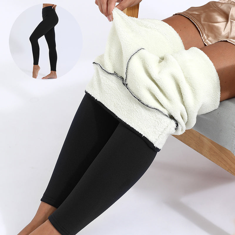 Warme Lammkaschmir Leggings für den Winter