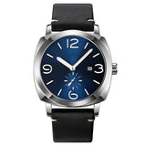 Farbe: Silber Blau Schwarz Band