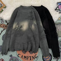 Tasseled Crewneck Strickpullover