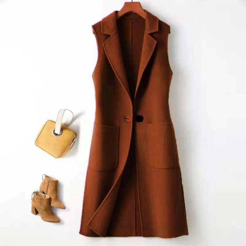 Eleganter Damen-Cardigan ohne Ärmel