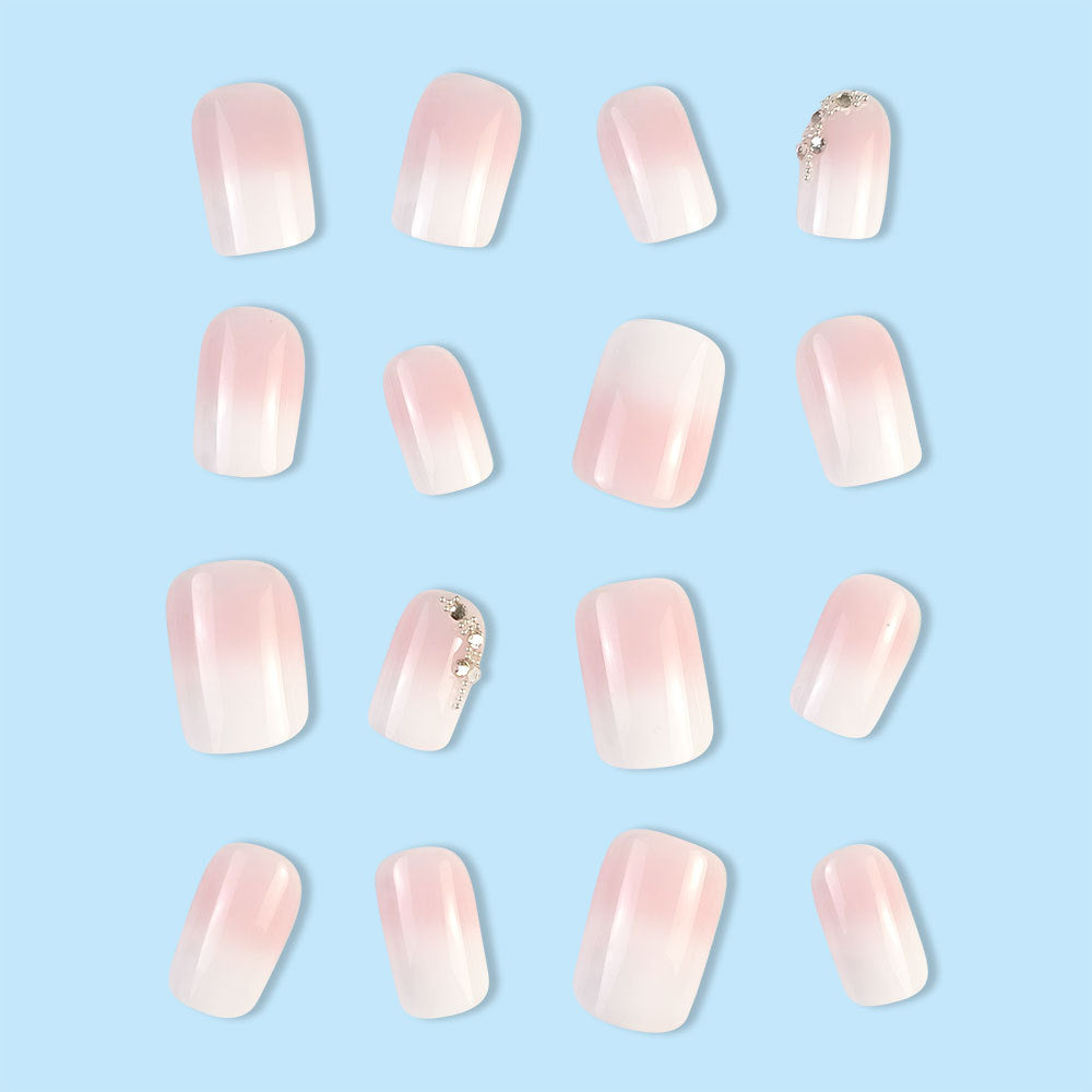 Eis-transparentes Gradient Nagelset