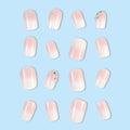 Eis-transparentes Gradient Nagelset – Bild 1 | LuxeStyle