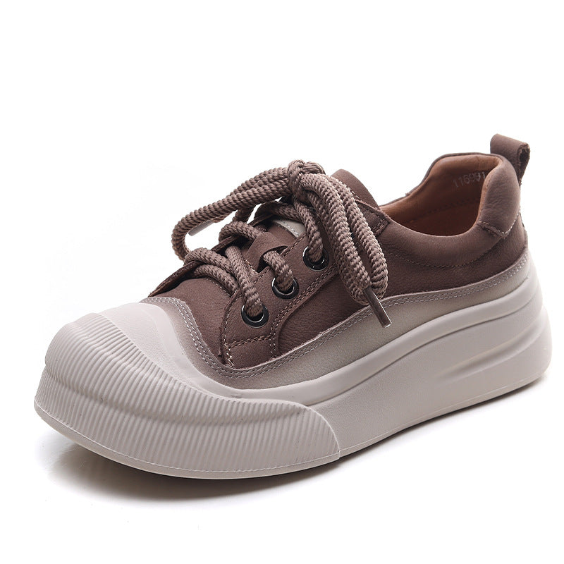 Lässige Cowhide-Schuhe