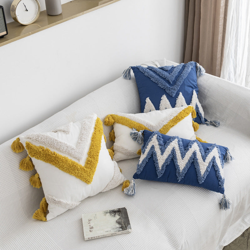 Kissenhülle mit Blumenmuster – Bild 6 | LuxeStyle