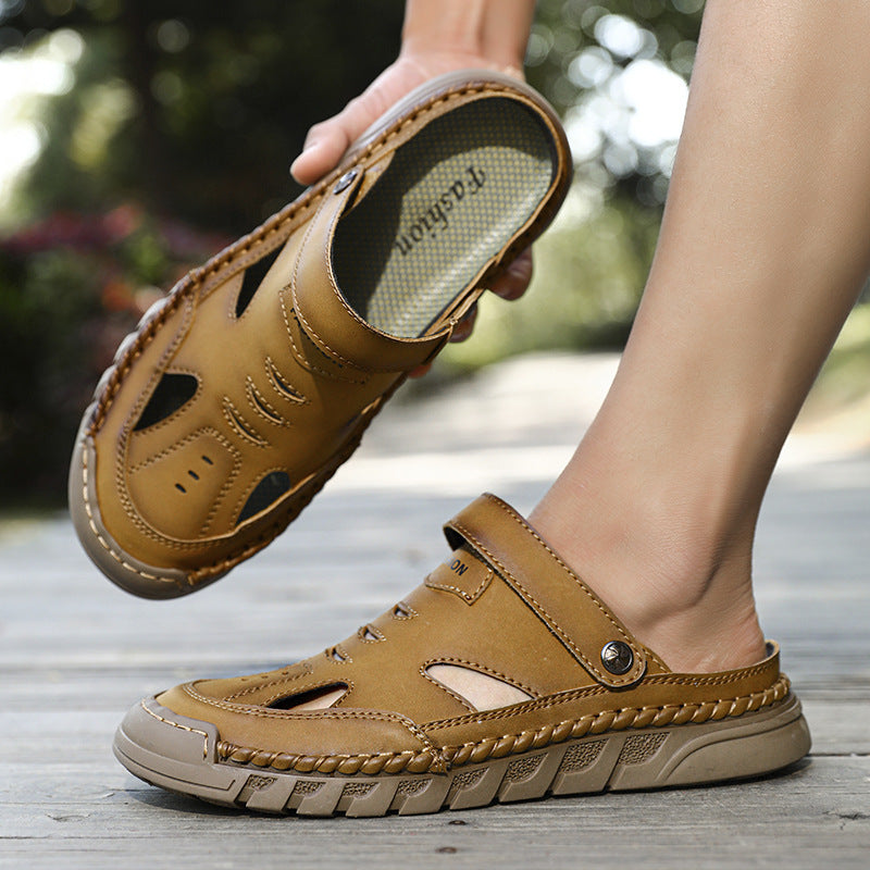 Herren Sandalen mit geschlossener Zehenpartie
