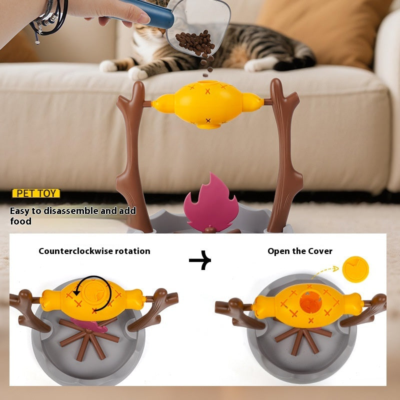 Katzen-Spielzeug mit Futter-Feeder – Bild 4 | LuxeStyle