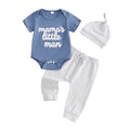 Baby‑Set mit Stickerei – Kurzarm‑Body, lange Hose, Hut – Bild 7 | LuxeStyle