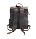 Vintage Canvas Rucksack – Bild 4 | LuxeStyle