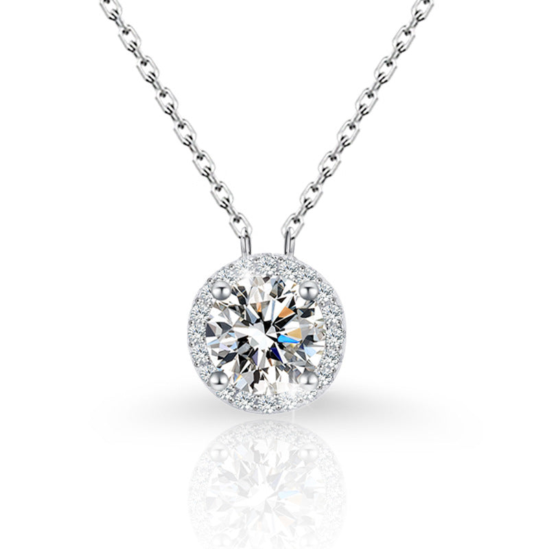 Weisses Diamant-Halsband