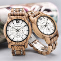Holz- elektronische Armbanduhr | LuxeStyle