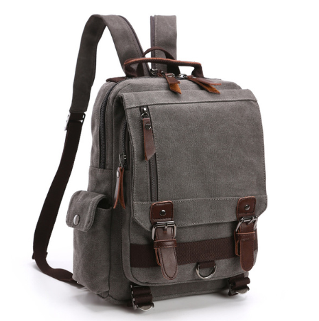 Canvas-Reiserucksack 33x11x29 cm | LuxeStyle