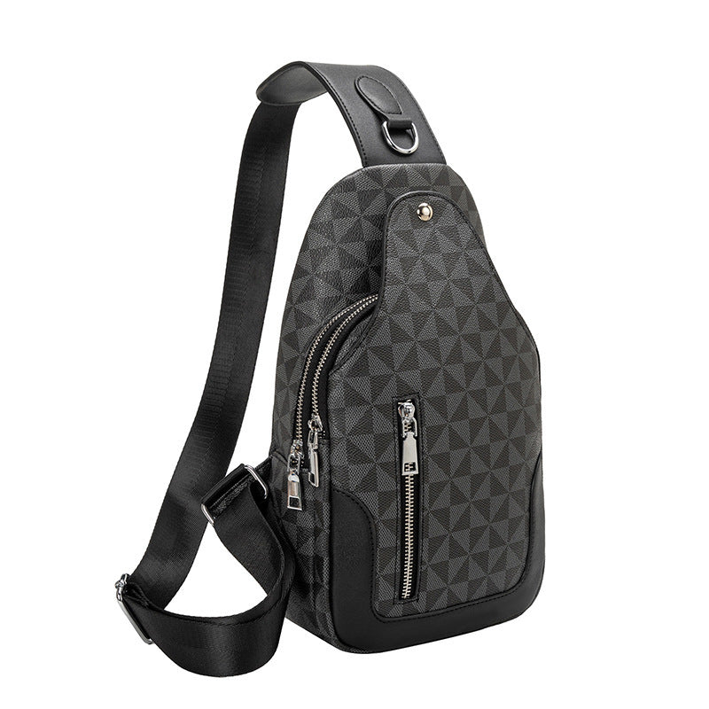 Retro-Brusttasche für Herren