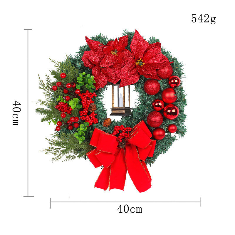 Weihnachtslichtkranz für Tür und Fenster – Bild 3 | LuxeStyle