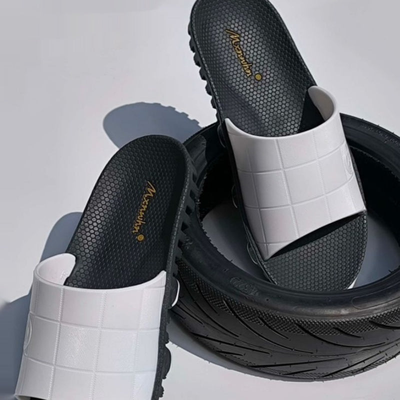 Herren Freizeit-Slipper mit rutschfester Gummisohle