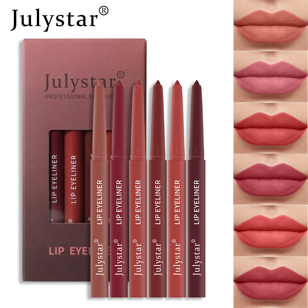 Wasserfester Lippenstift & Lipliner-Set