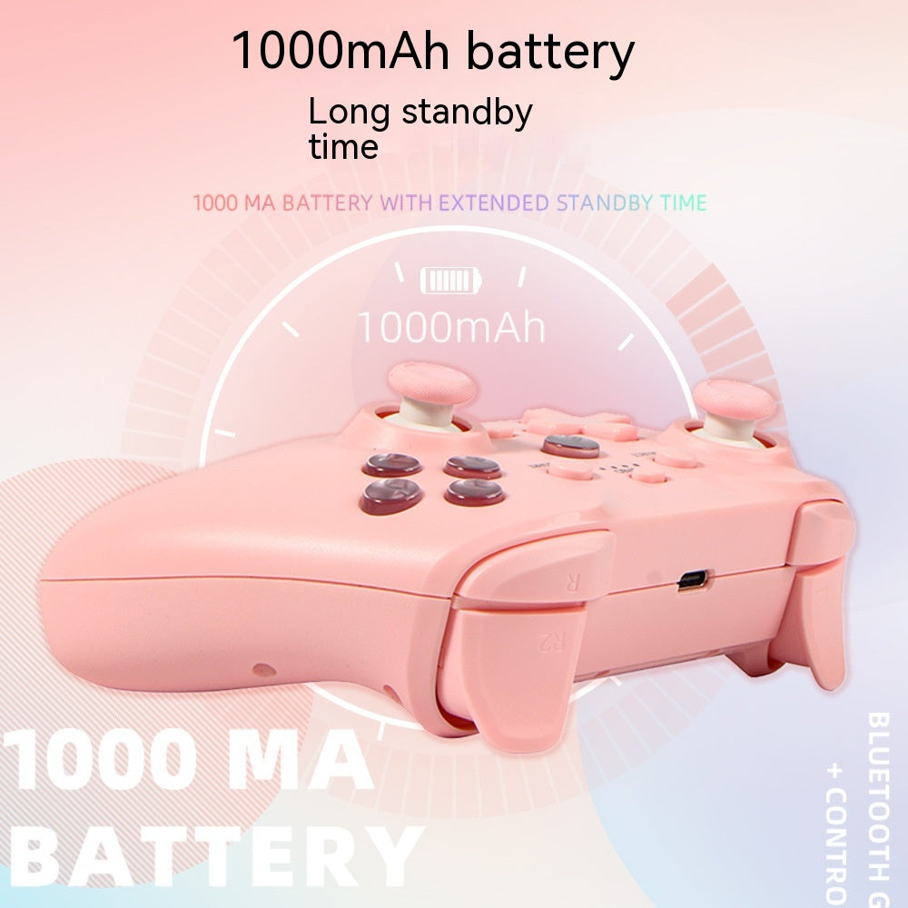 Drahtloses Bluetooth-Gamepad für Android, iOS & PC