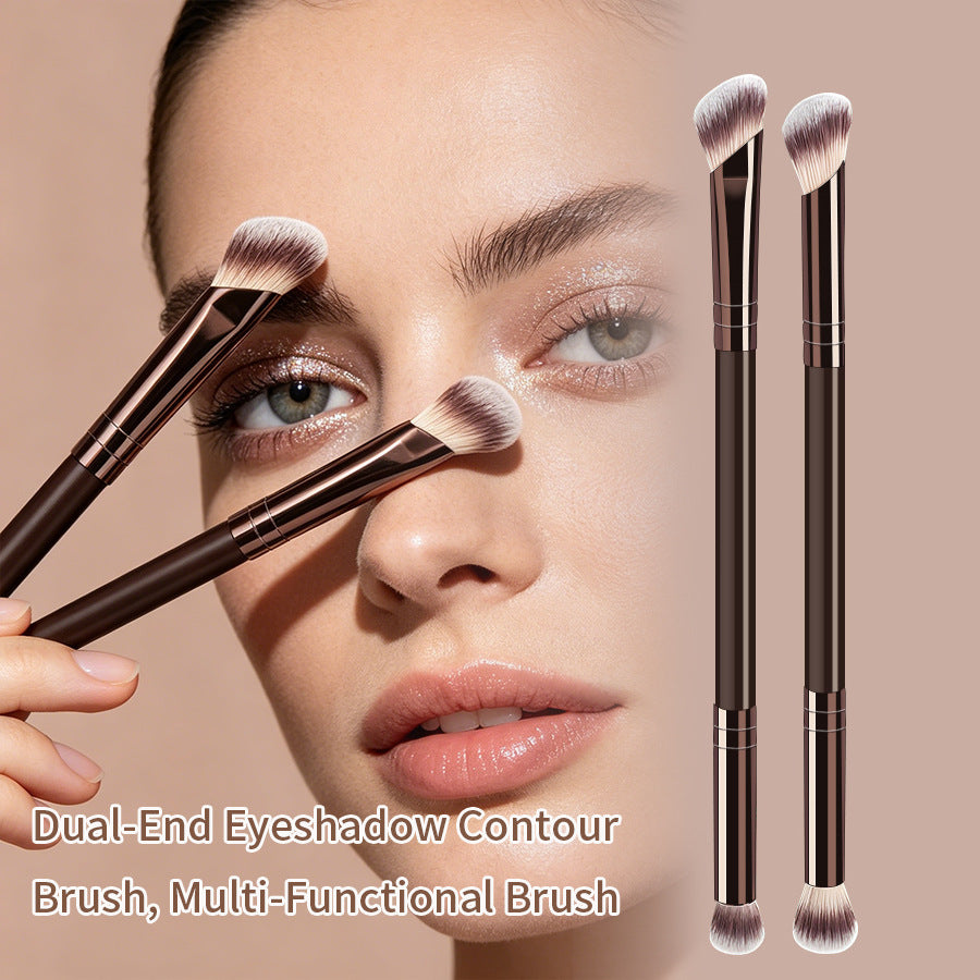 Kaffeebraune Make-up-Pinsel