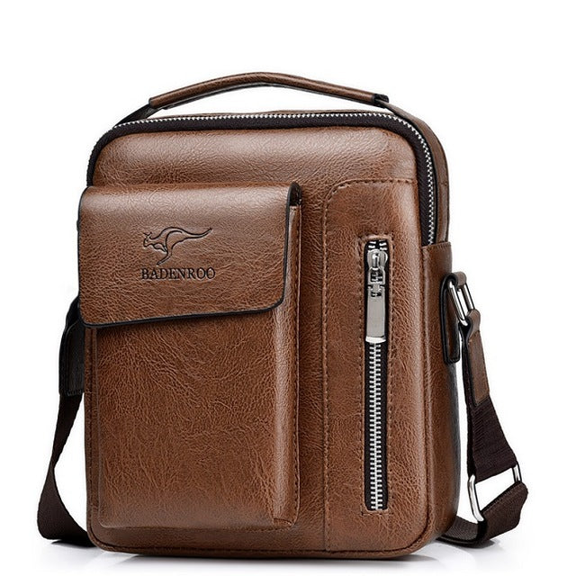 Retro Business Rucksack für Herren – Bild 8 | LuxeStyle