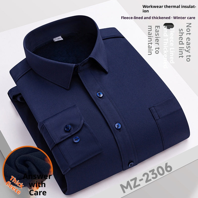 Warmes Fleece-Hemd für Herren – Bild 3 | LuxeStyle
