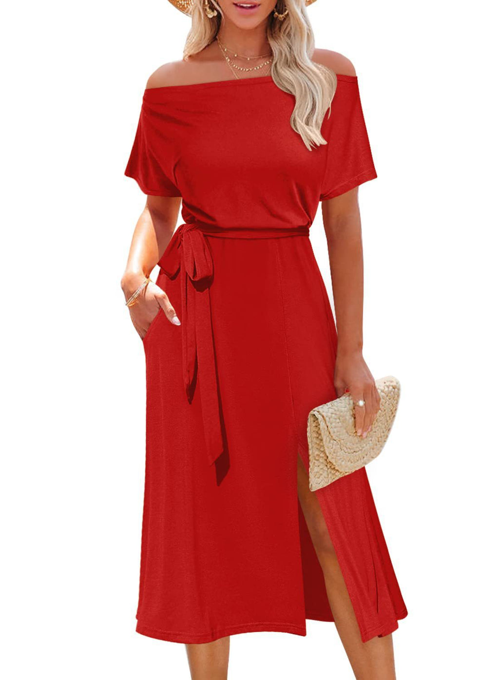 Elegantes Off-Shoulder Sommerkleid – Bild 7 | LuxeStyle