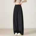Weite Damenhosen mit Stretch