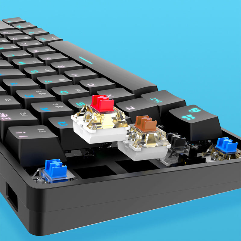 Kabellose Bluetooth-Tastatur mit PBT-Tasten