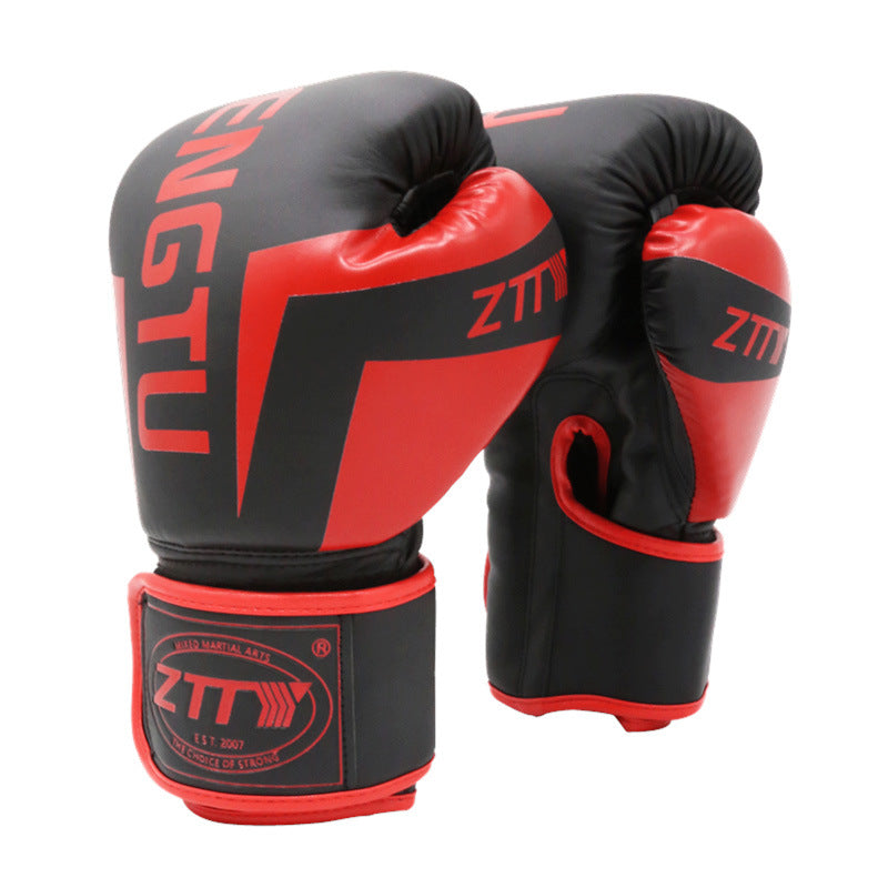 Taekwondo-Boxhandschuhe, 8-12 oz, schwarz – Bild 4 | LuxeStyle