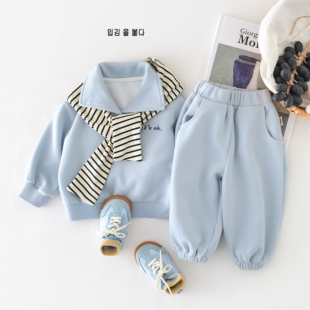 Baby Longsleeve-Set in Hellblau – Bild 6 | LuxeStyle