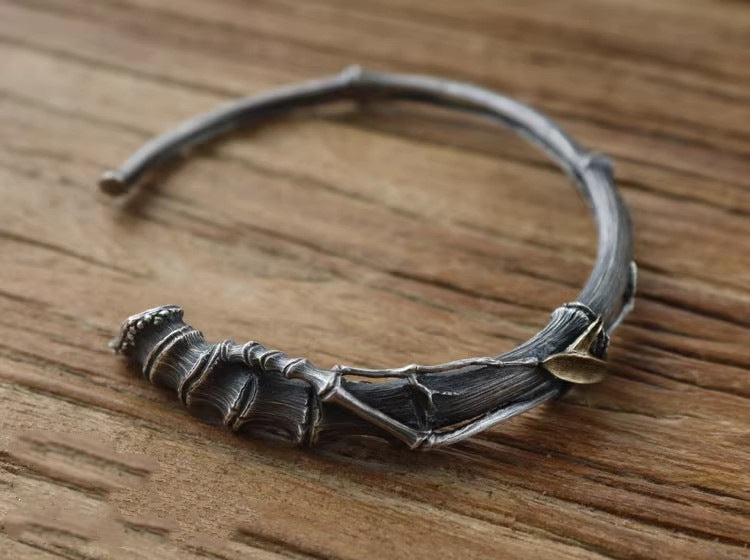 Kupferarmband mit Bambus-Design – Bild 3 | LuxeStyle