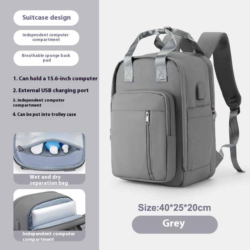 Multifunktionaler Reiserucksack – Bild 5 | LuxeStyle