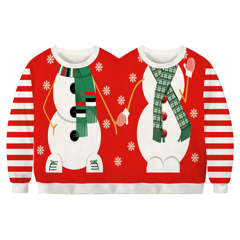 Weihnachts-Hoodie mit 3D-Digitaldruck – Bild 4 | LuxeStyle