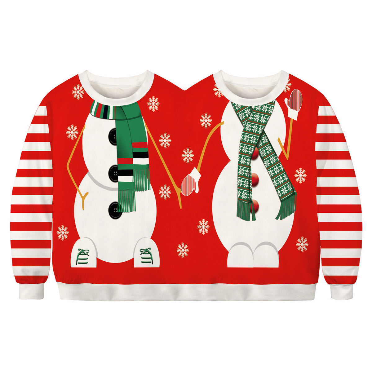 Weihnachts-Hoodie mit 3D-Digitaldruck – Bild 4 | LuxeStyle
