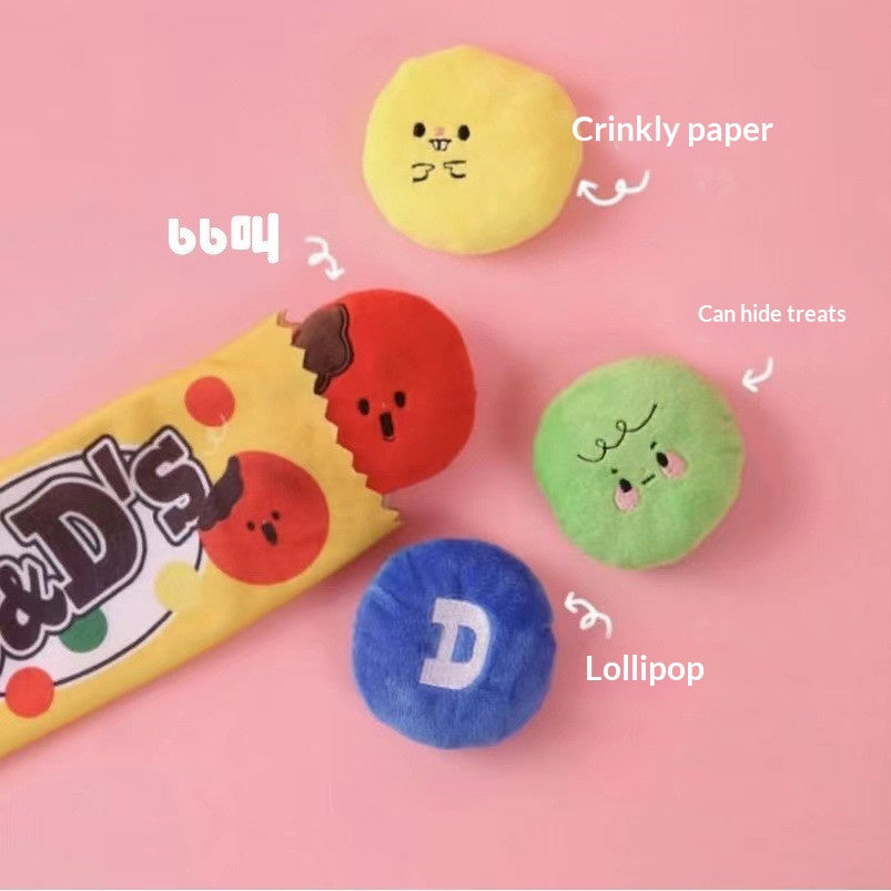 Plüsch-Spielzeug mit M&M-Farben | LuxeStyle