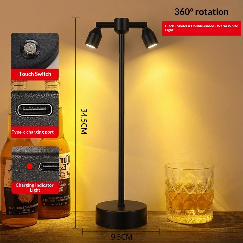LED Ladeleuchte für Tisch und Bar