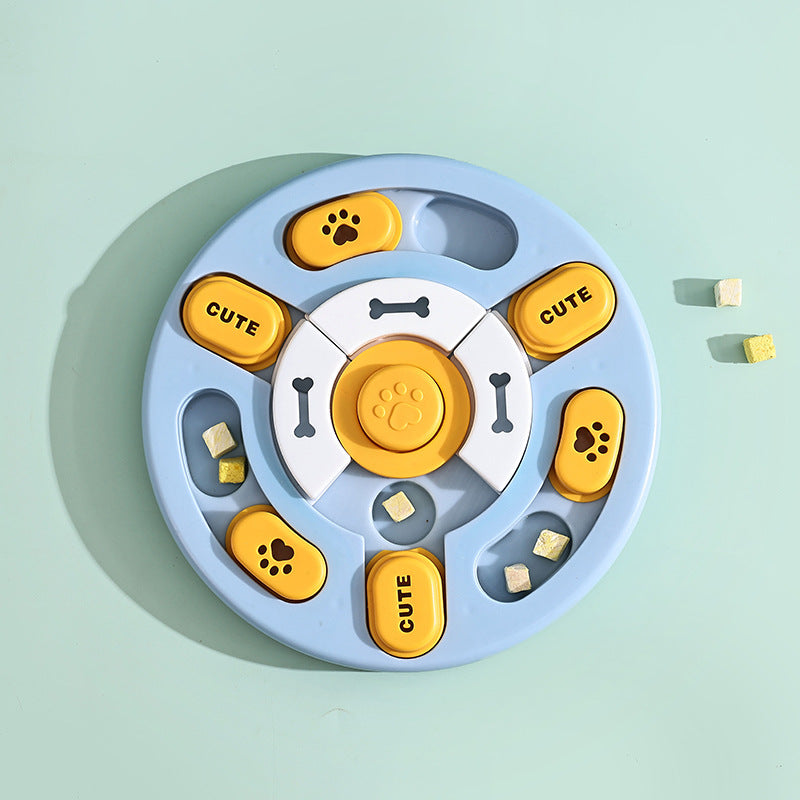 Rundes Sound-Puzzle-Spielzeug für Haustiere