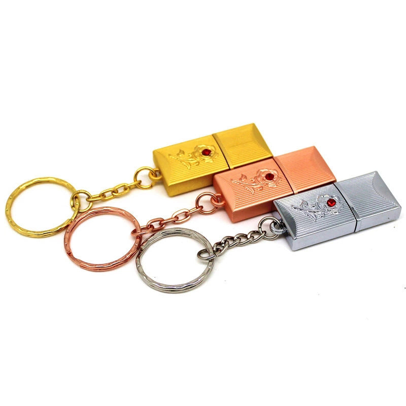 USB-Stick mit Schmuckstein-Design