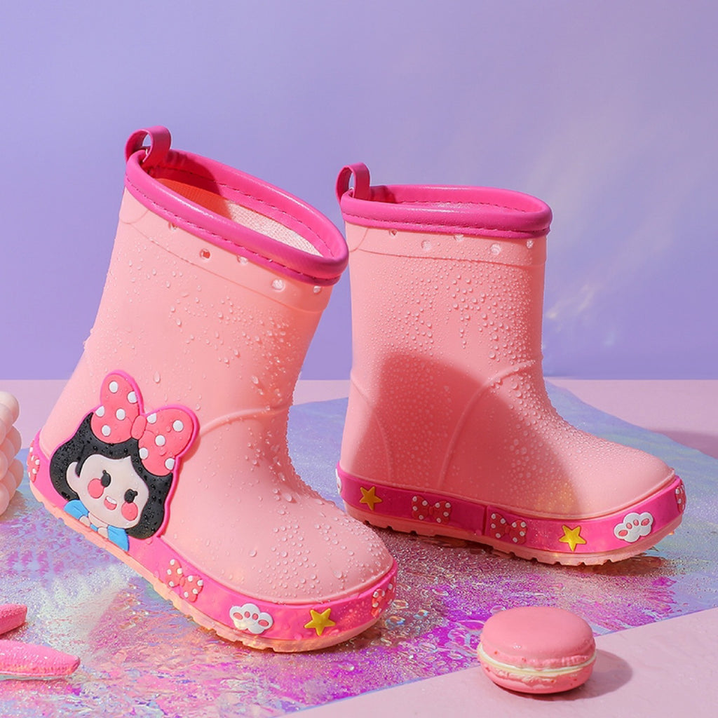 Kinder-Regenstiefel mit Prinzessinnen- oder Dino-Motiv – Bild 4 | LuxeStyle