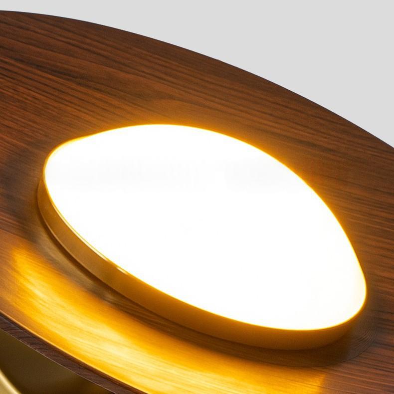 Walnussfarbene Deckenlampe für Eingangsbereich – Bild 6 | LuxeStyle